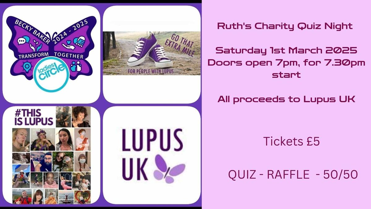 Ruth's Charity Quiz Night