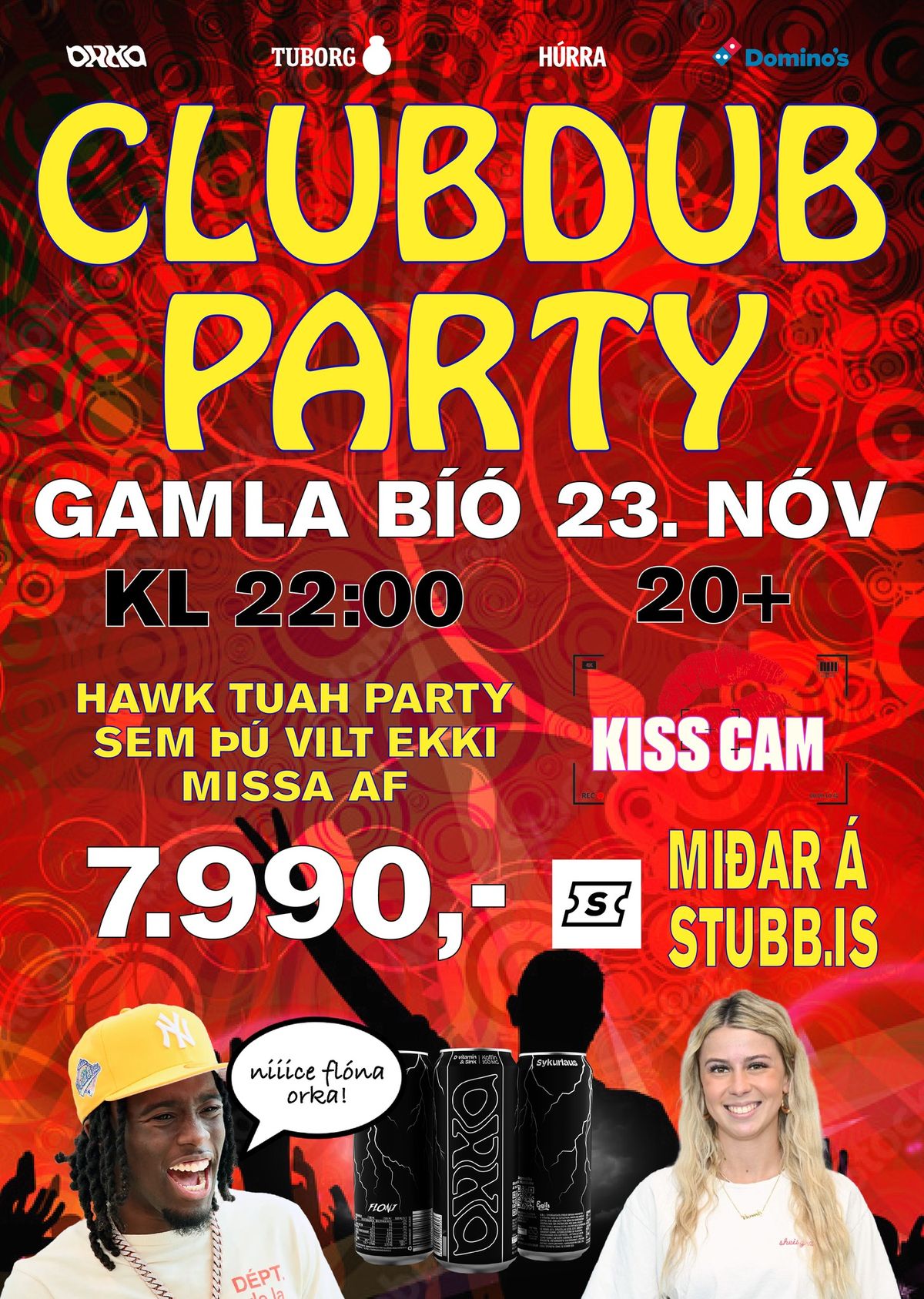 RISA ClubDub Part\u00fd \u00ed Gamla B\u00ed\u00f3