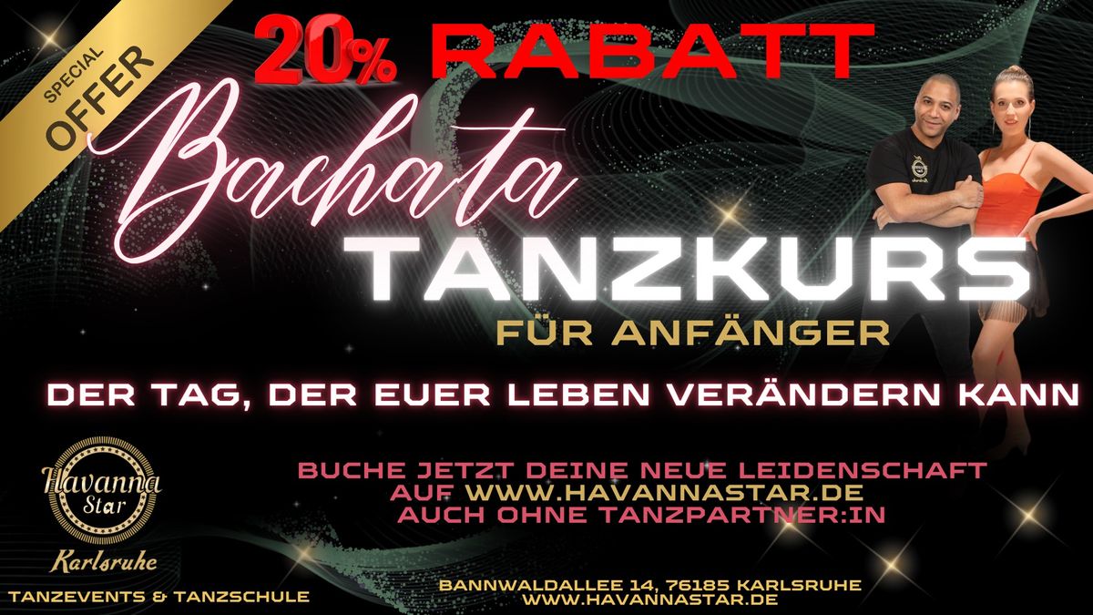 \ud83d\udc95Bachata Tanzkurs f\u00fcr Anf\u00e4nger\ud83d\udc95Der Tag, der dein Leben ver\u00e4ndern kann*Ohne Tanzpartner:in m\u00f6glich