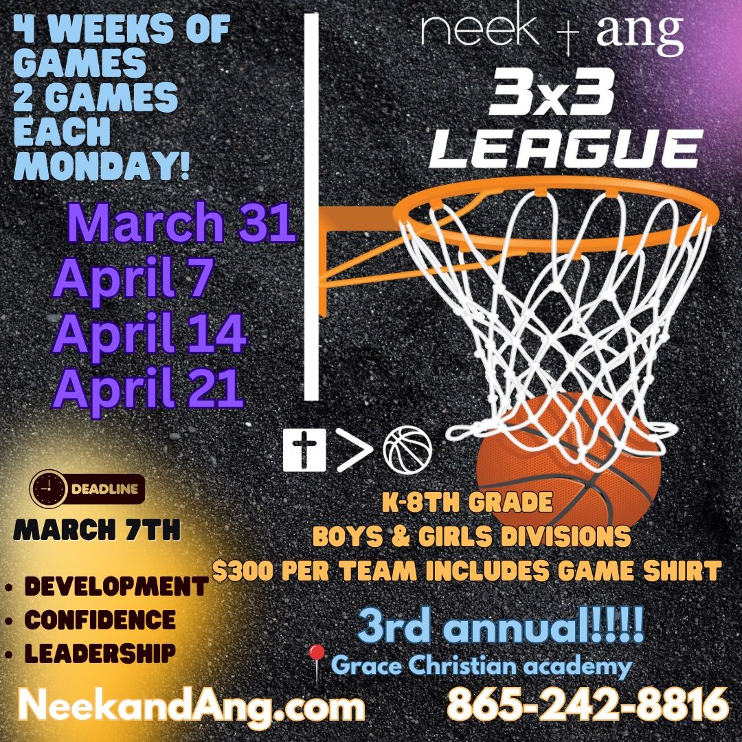 3rd Annual 3x3 League