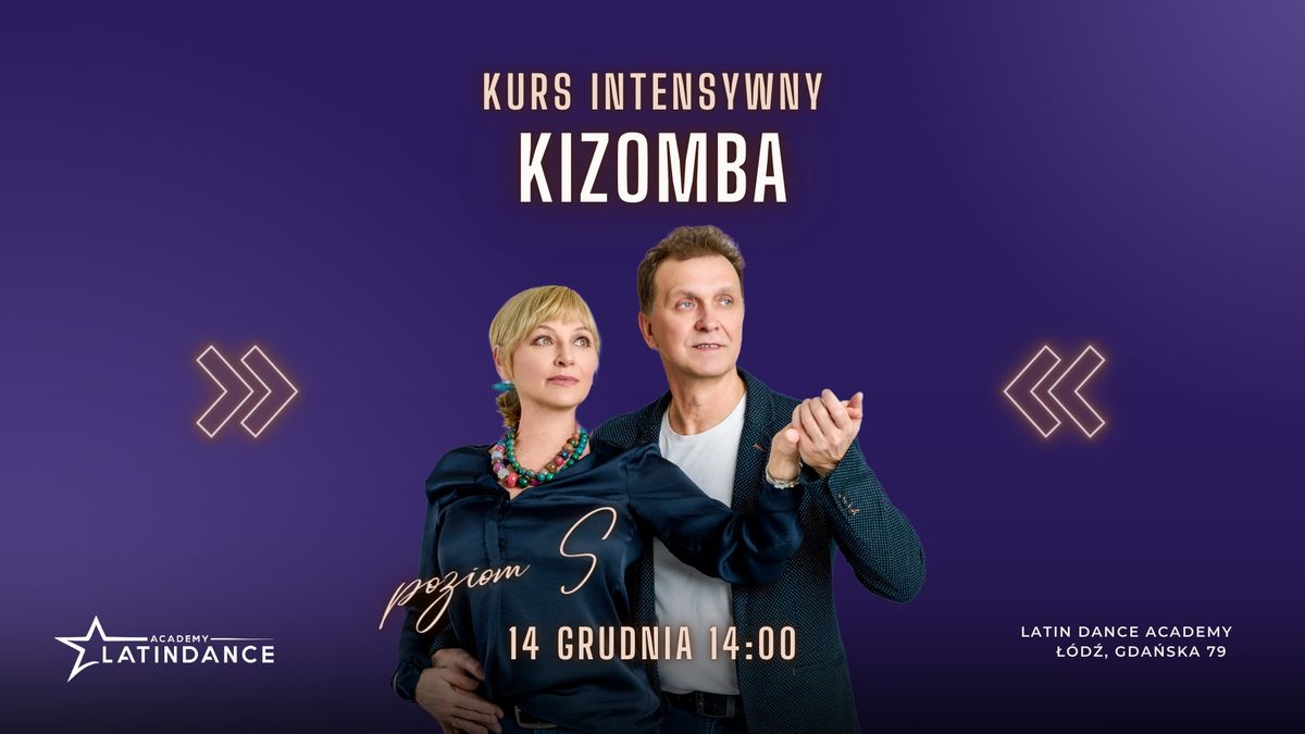 Kizomba Kurs Intensywny na poziomie S w LDA! | 14 grudnia '24