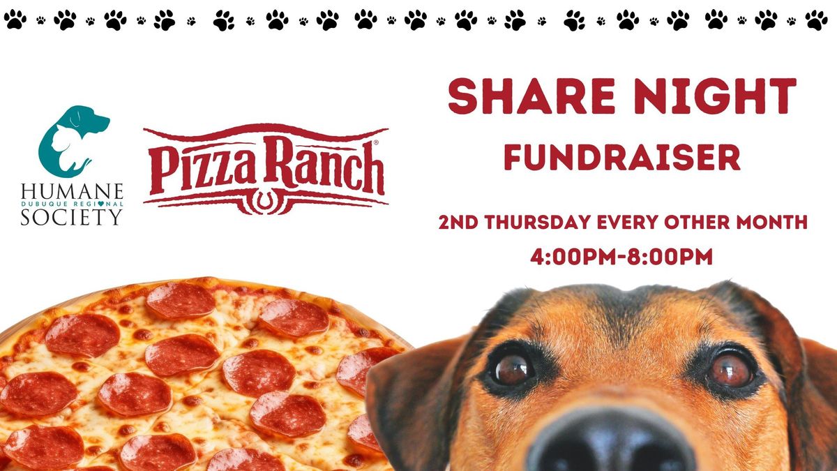 DRHS & Pizza Ranch Share Night!