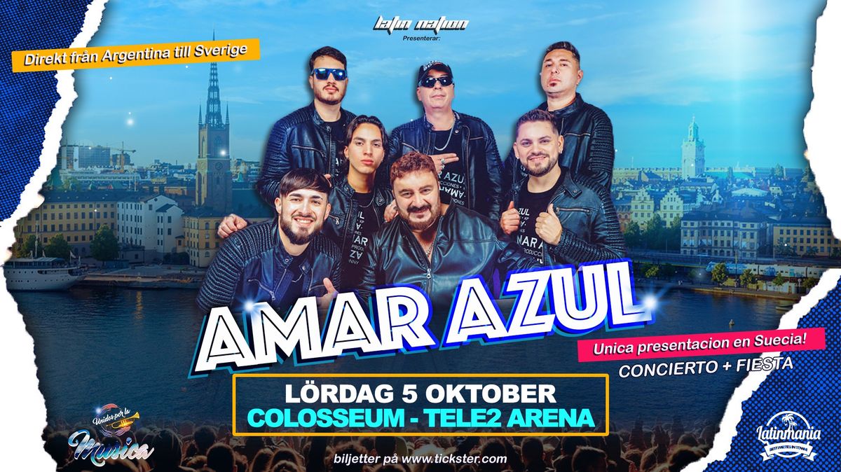 AMAR AZUL i Stockholm | 5 oktober 