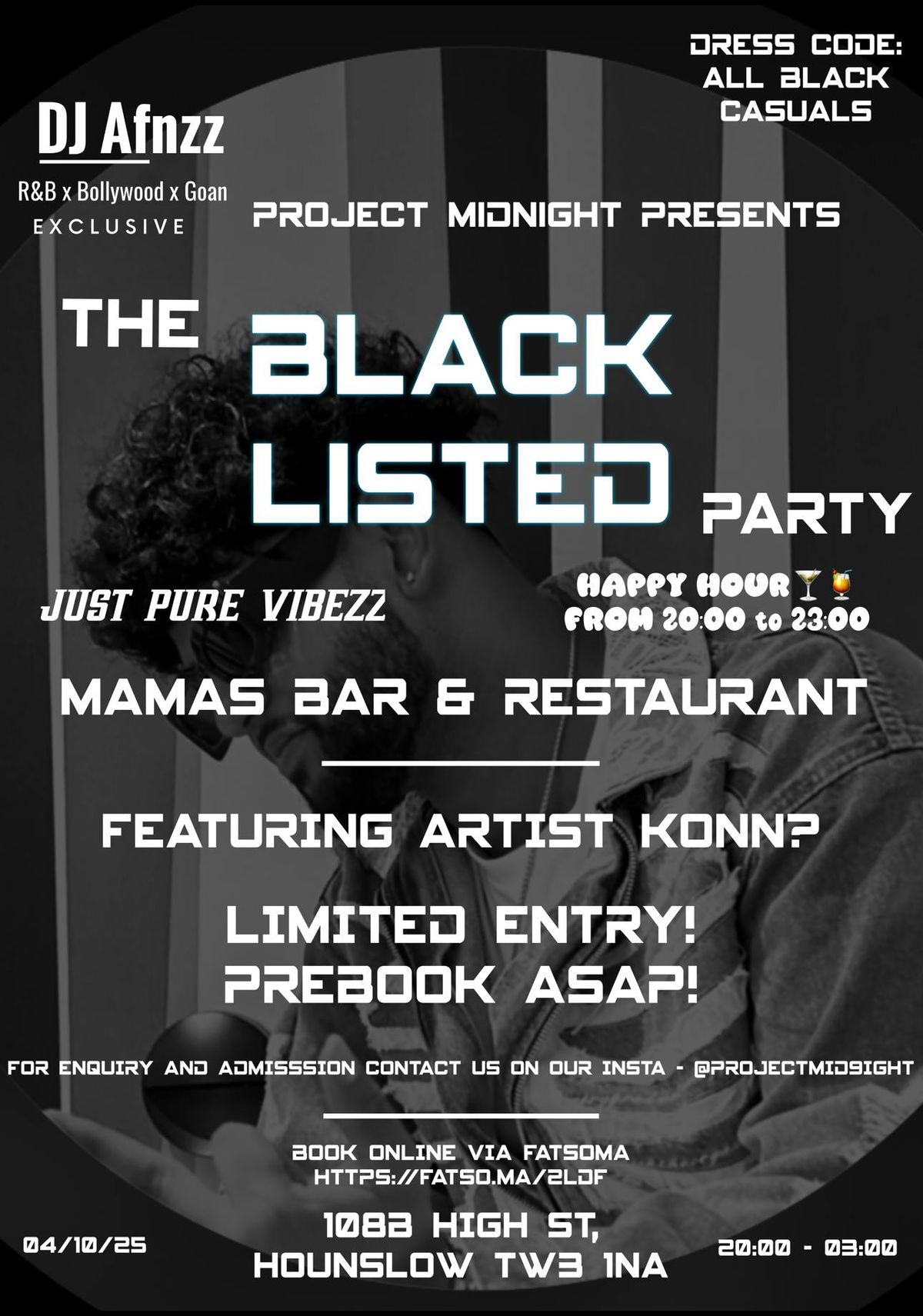 THE BLACKLISTED PARTY \u26d4\ufe0f