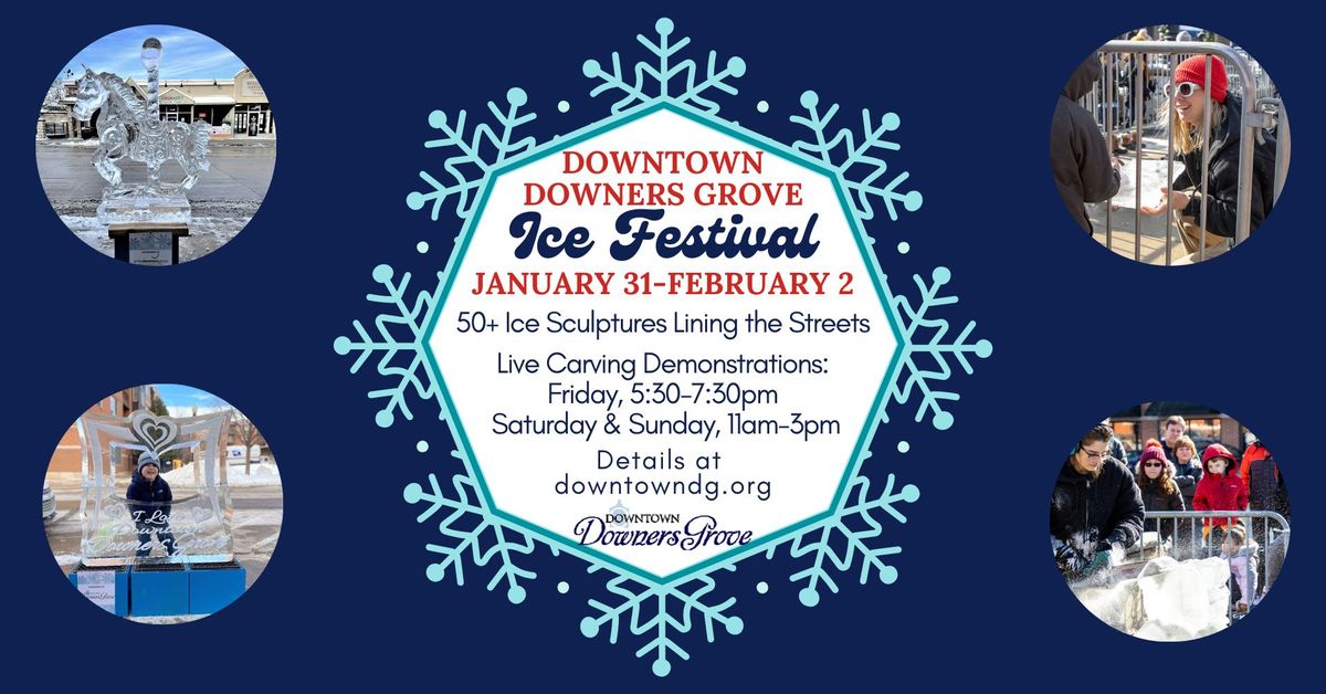 Ice Festival Downtown Downers Grove