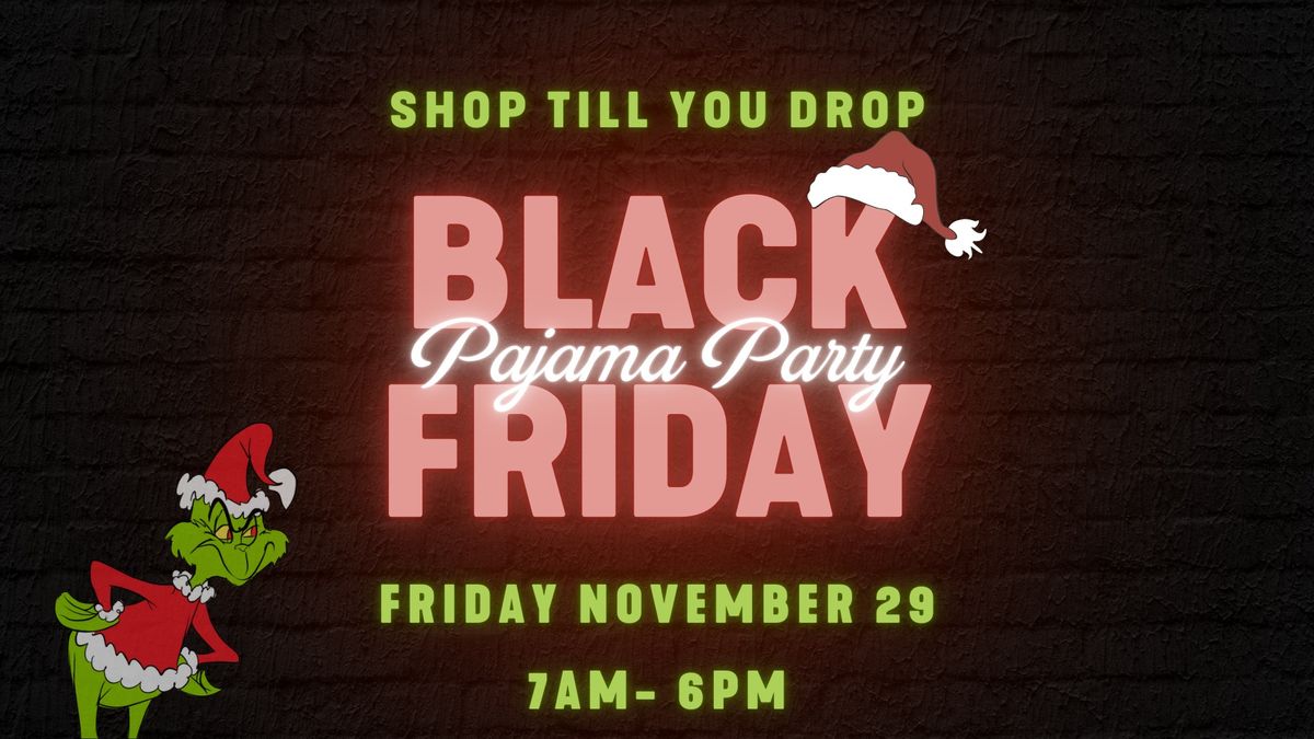 Black Friday PJ Party in Downtown Enterprise