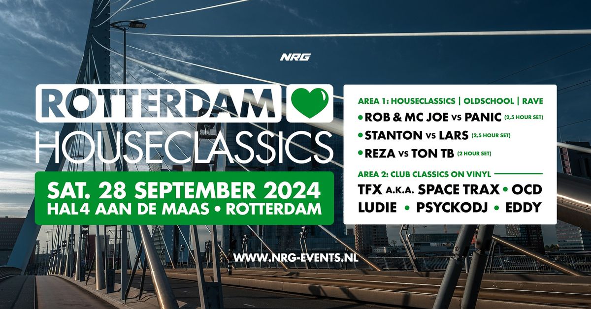 Rotterdam loves Houseclassics [zaterdag 28 september 2024]