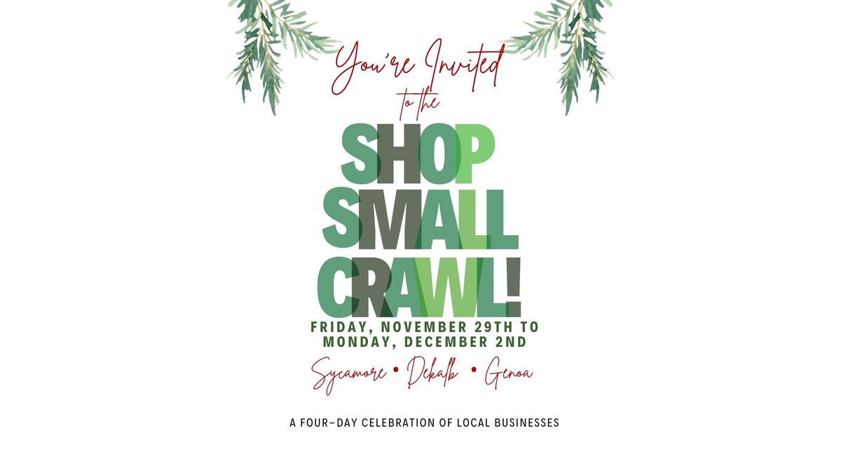 Shop Small Crawl