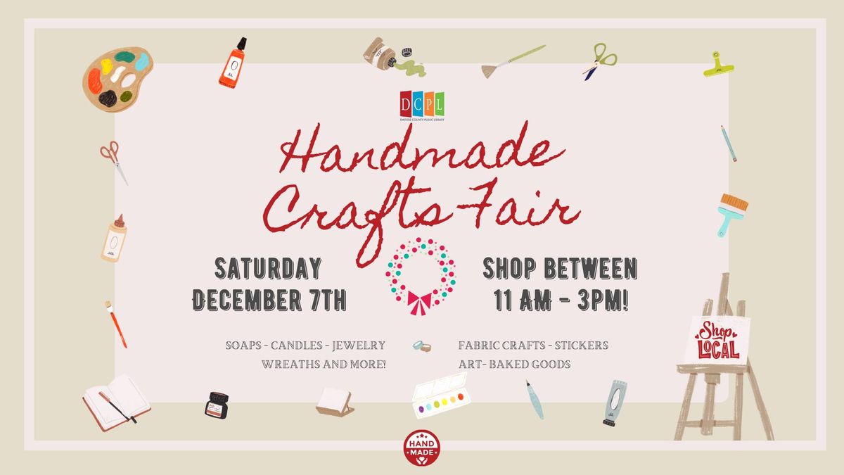 DCPL Winter Handmade Crafts Fair