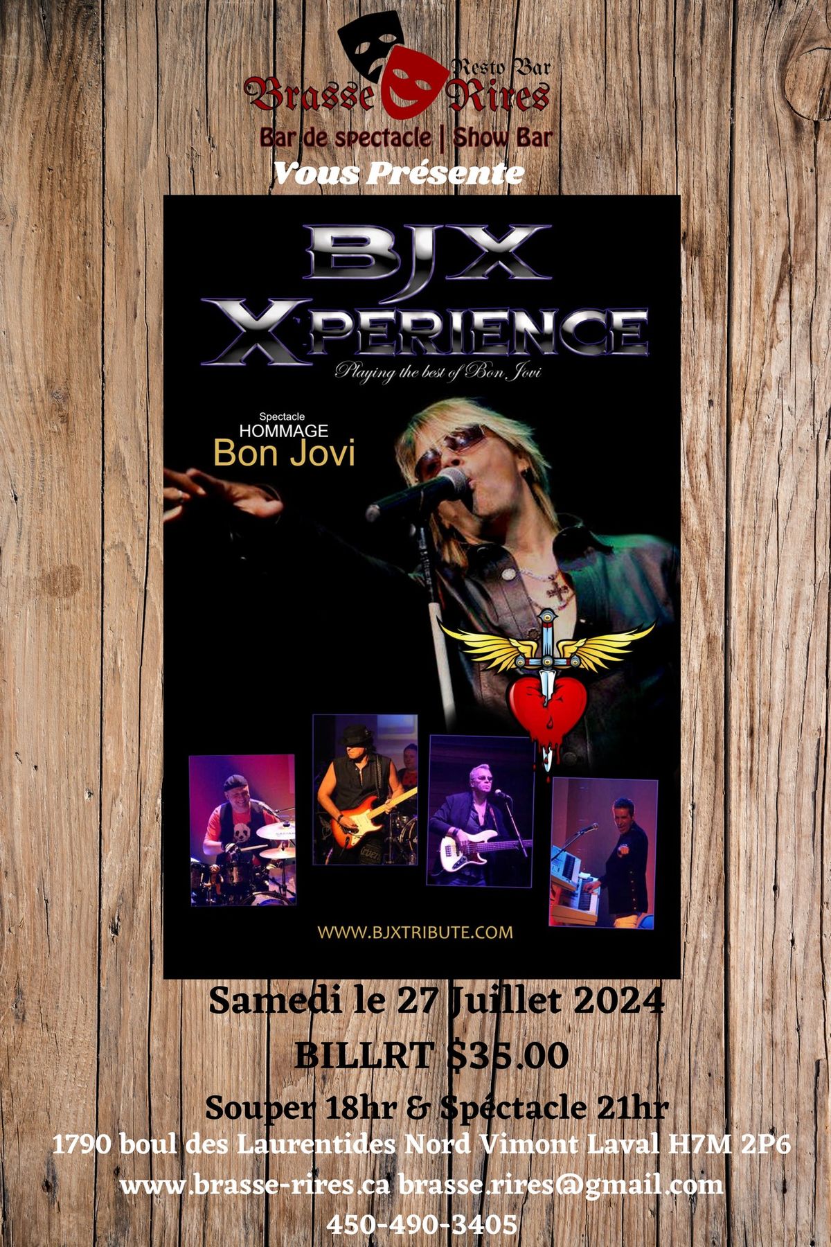 BJX Experience Hommage \u00e0 Bon Jovi