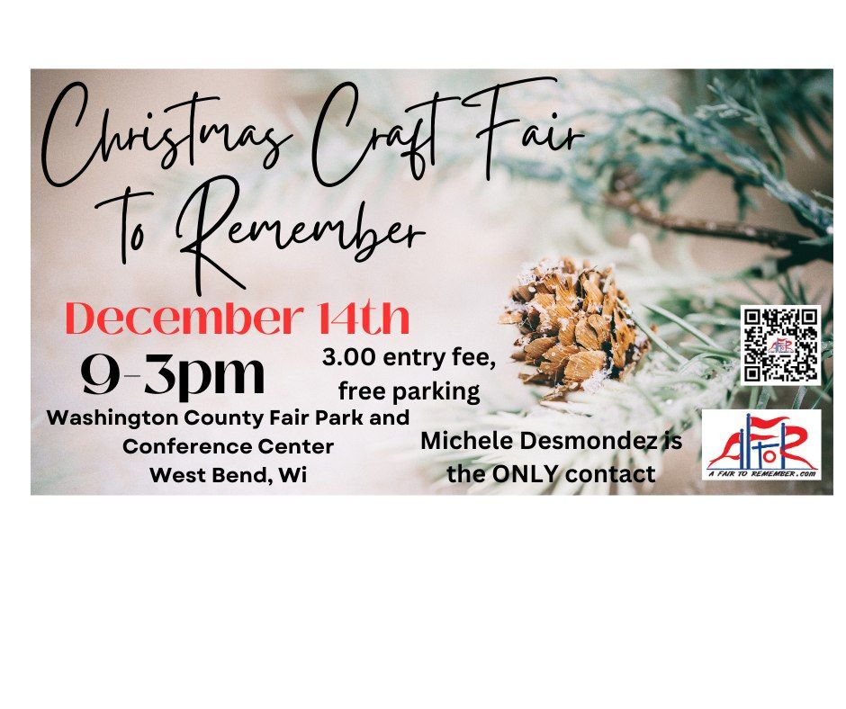 Christmas Fair to Remember Art and Craft show