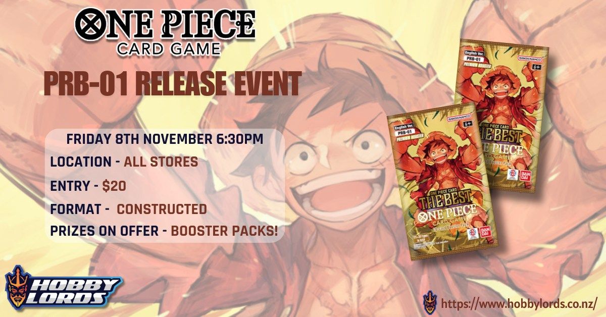 One Piece - PRB-01 Release Event!