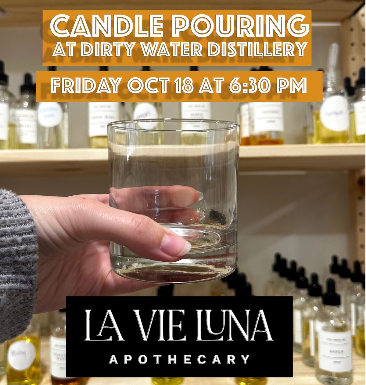 Candle Pouring with La Vie Luna