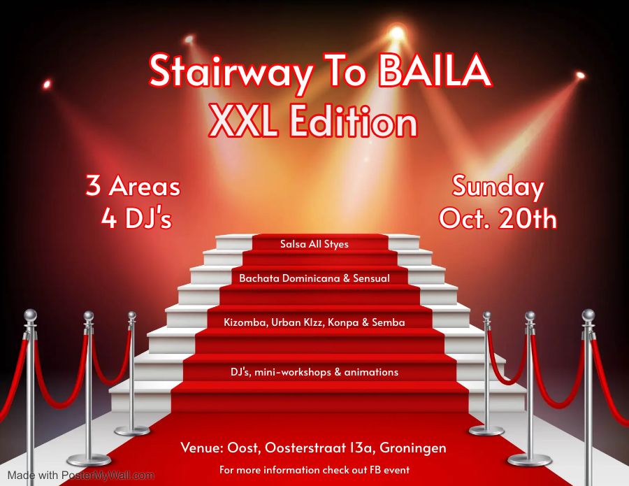 Sun. 20\/10\/24: Stairway to BAILA XXL Edition @ OOST!