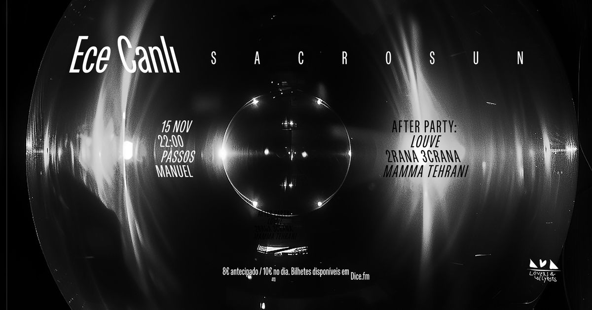 Ece Canl\u0131 apresenta S A C R O S U N