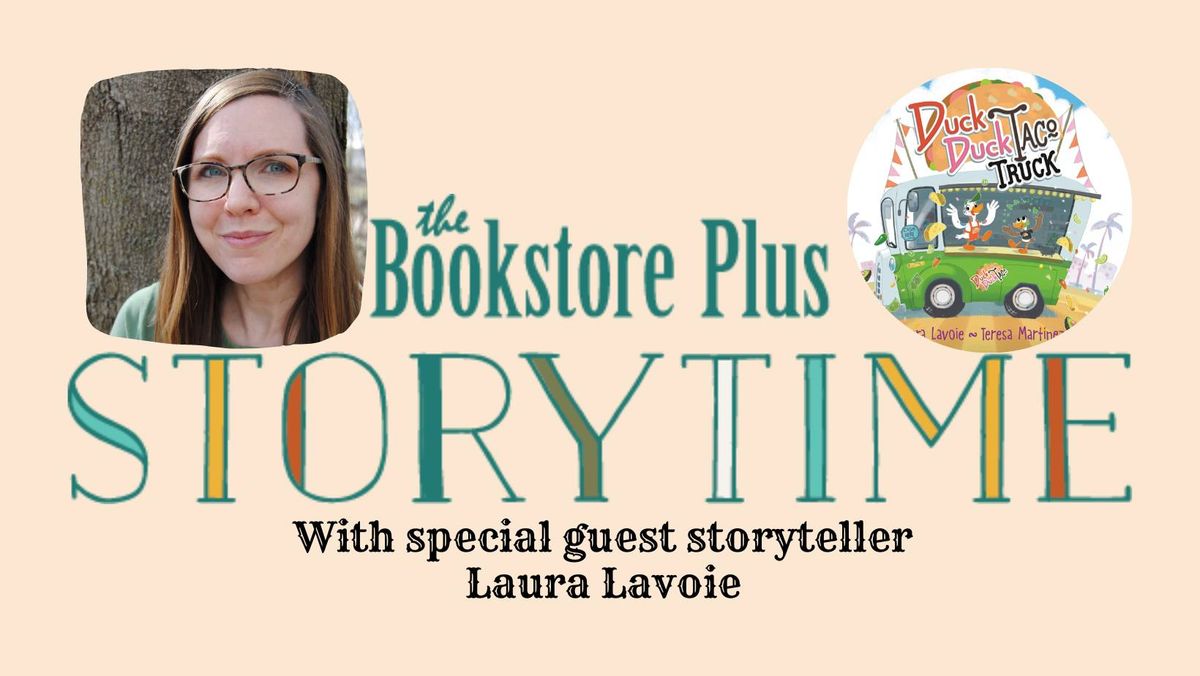 Monday Morning Storytime and Book Signing with Laura Lavoie
