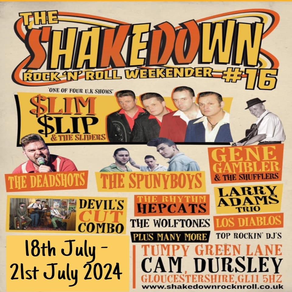 Shakedown rock and roll Weekender #18