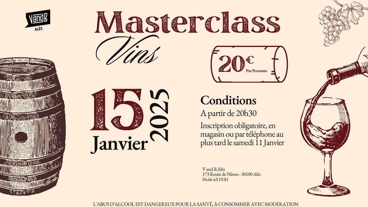 MasterClass Vins