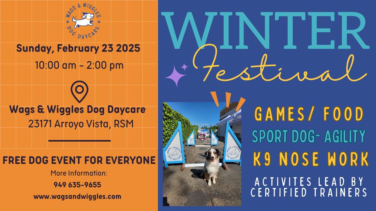 Wags & Wiggles Free Winter Festival