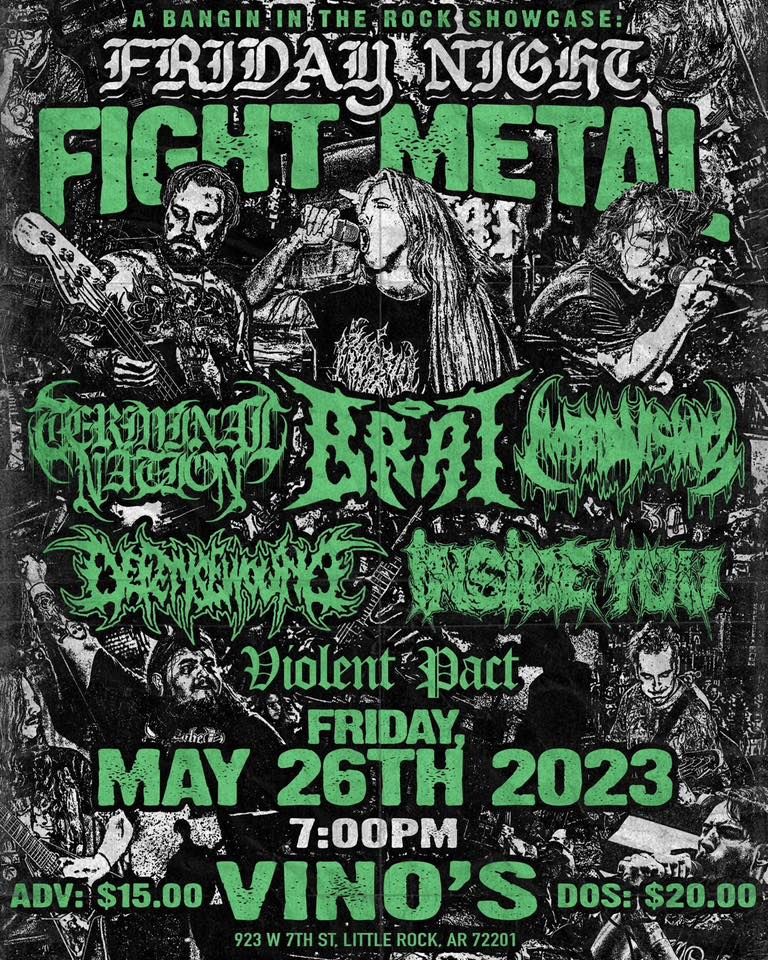 FNFM WITH BRAT | TERMINAL NATION | MORBID VISIONZ | INSIDE YOU | DEFENSE WOUND | VIOLENT PACT