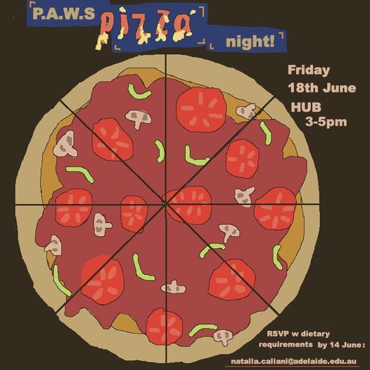 PAWS Pizza Night: Seniors and Newbies