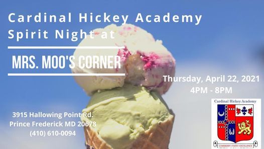 CHA Spirit Night at Mrs. Moo's Corner