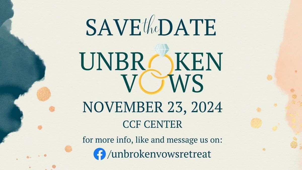 Unbroken Vows | In-house Couple's  Retreat