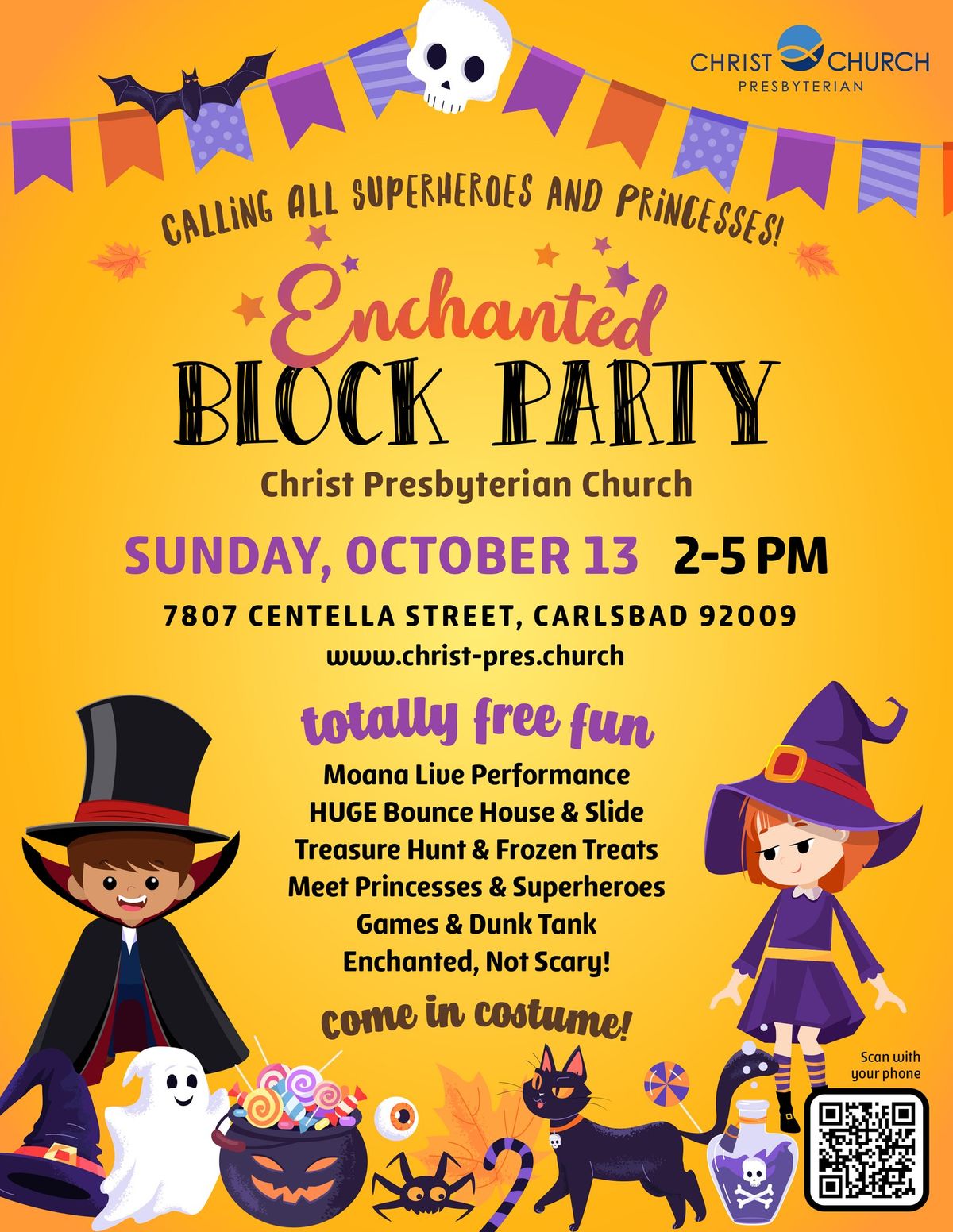 Enchanted Block Party - Halloween fun - Totally free