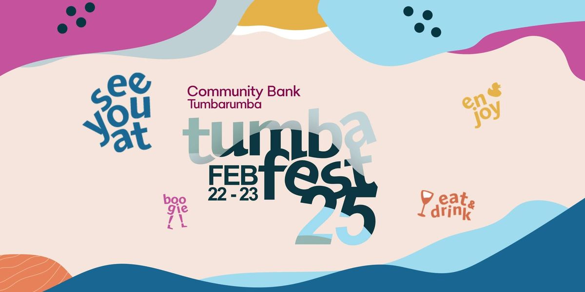 Tumbafest 2025, sponsored by Community Bank Tumbarumba