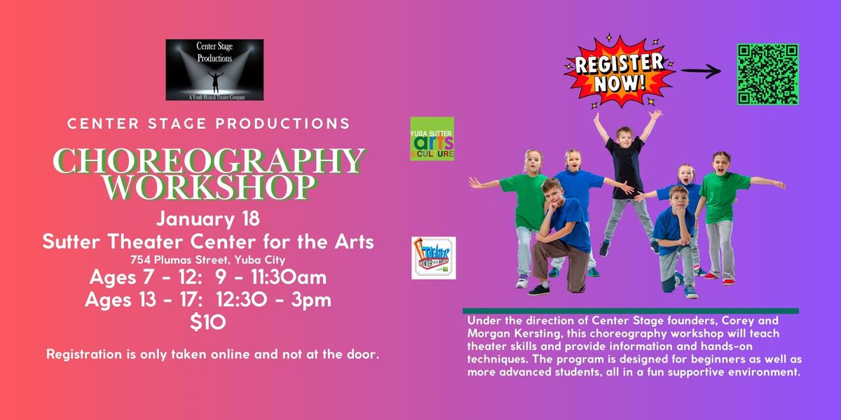 Center Stage Productions - Choreography Workshop