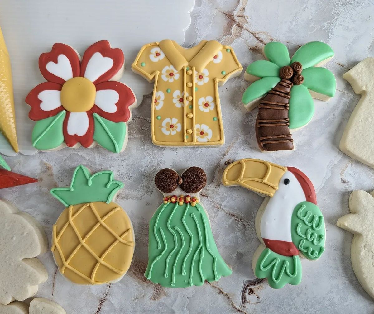 Tropical Summer Sugar Cookie Decorating Class