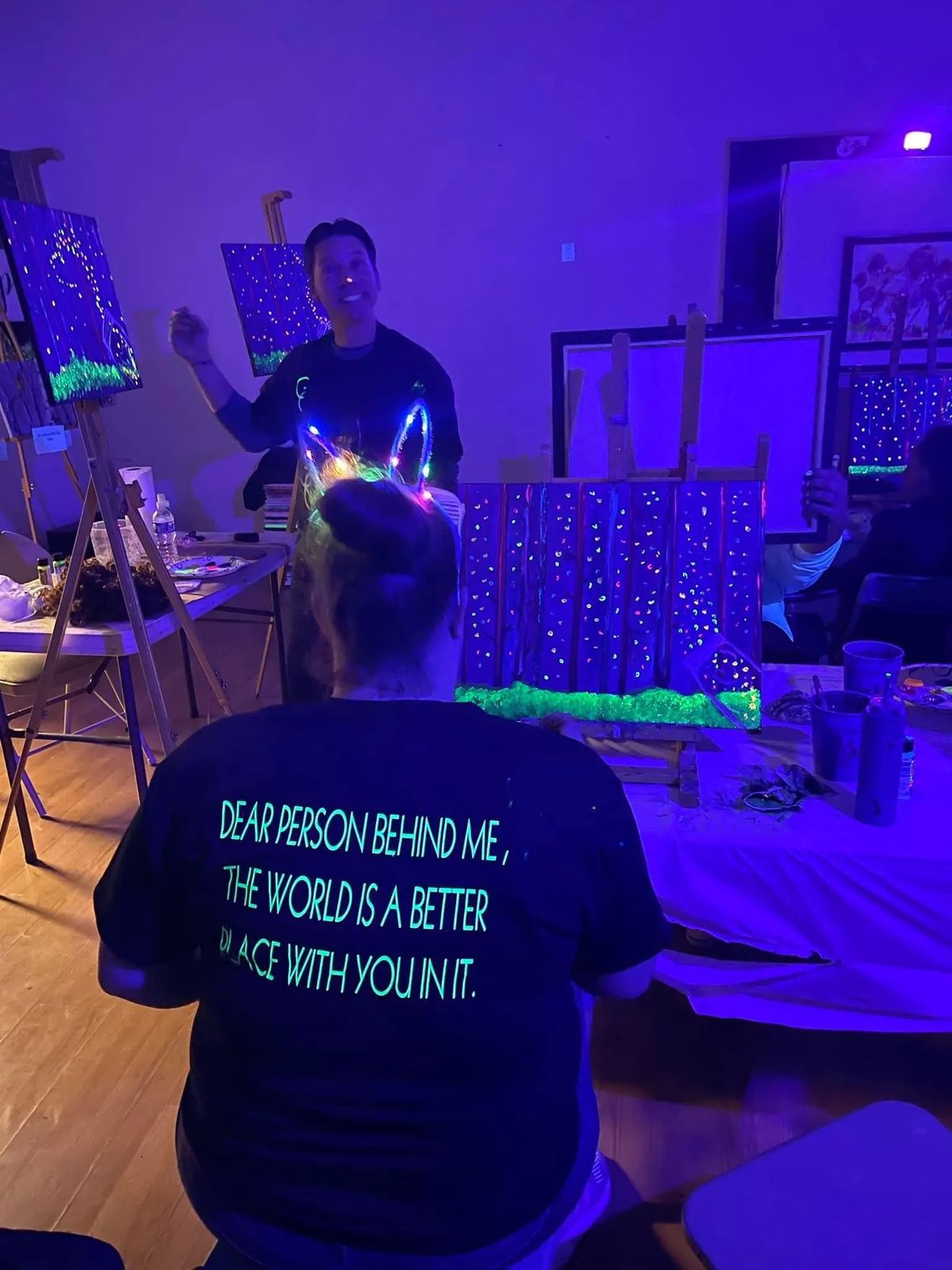 Glowing Art Experience