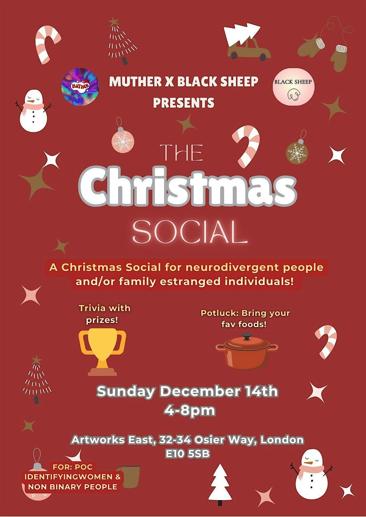 The Christmas Social - a Warm and Inclusive Xmas