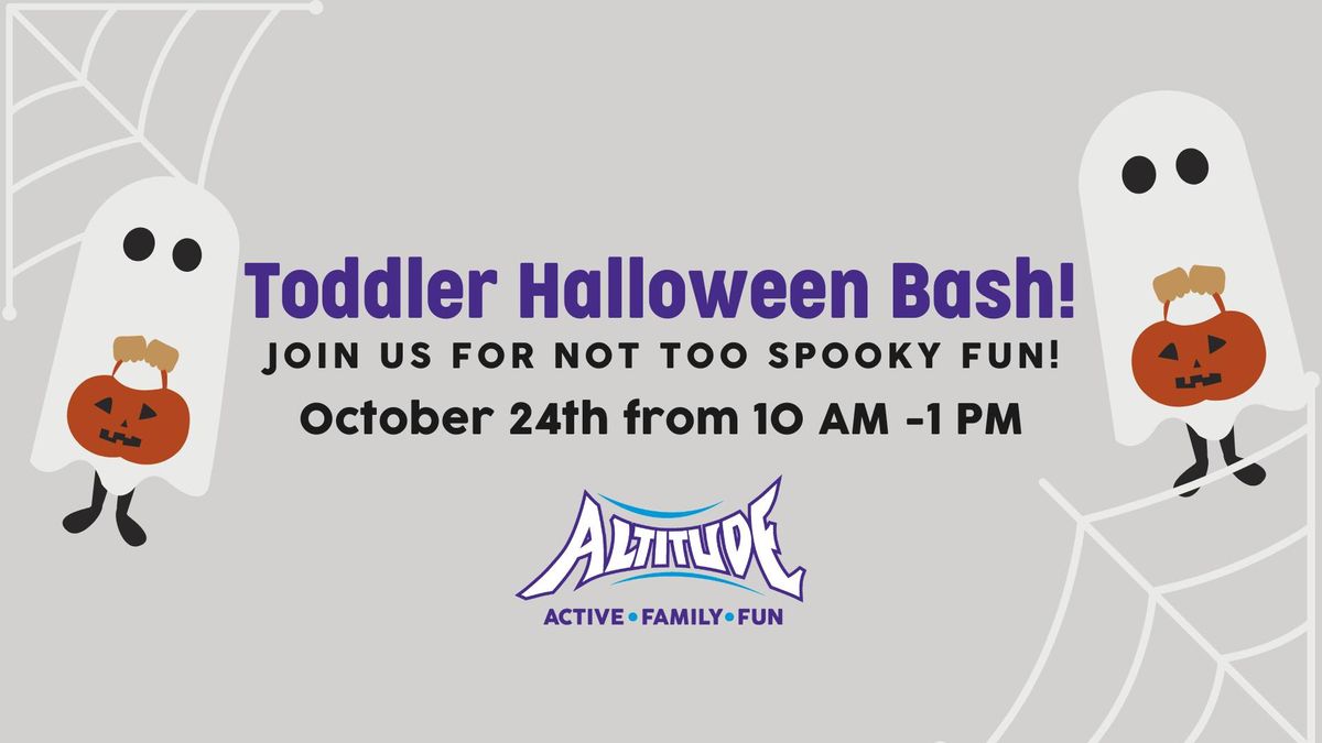 Toddler Halloween Bash