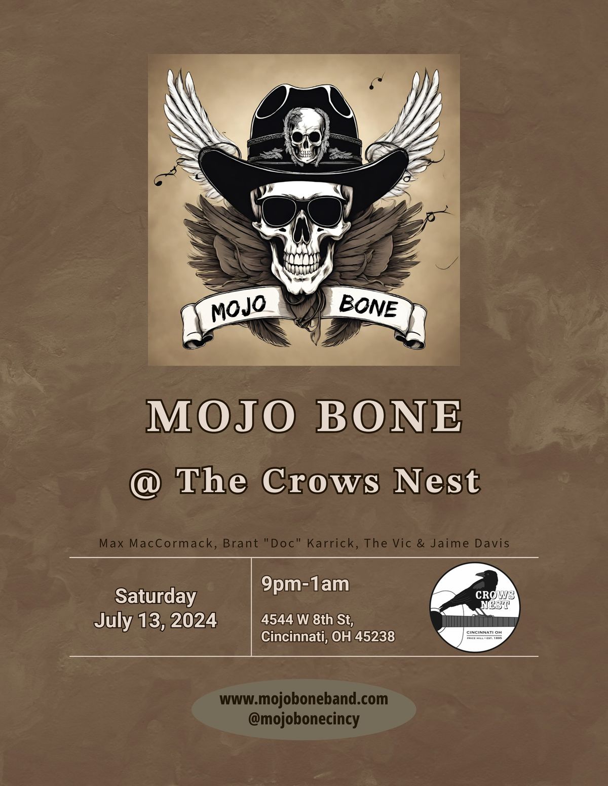 Mojo Bone @ The Crows Nest