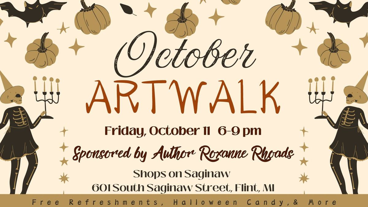 October Artwalk at Shops on Saginaw