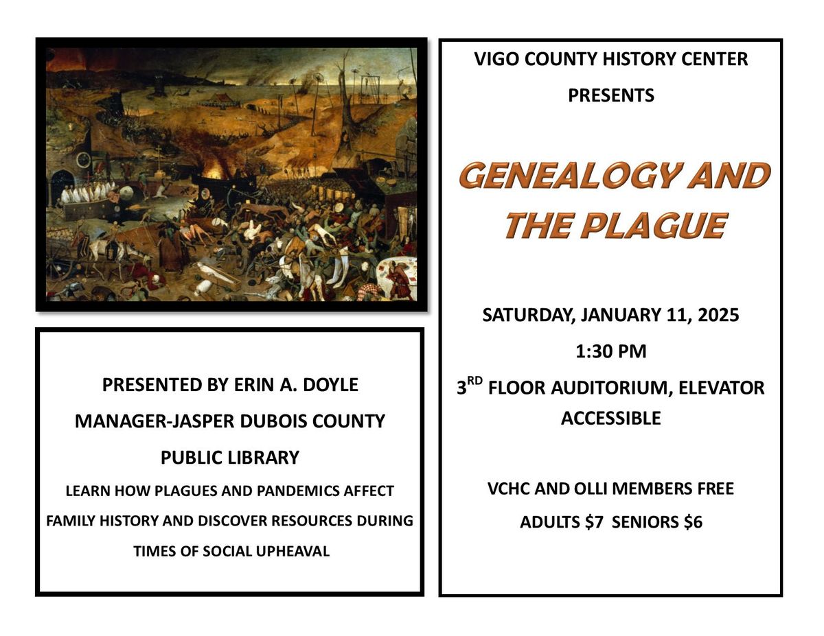 Genealogy and the Plague