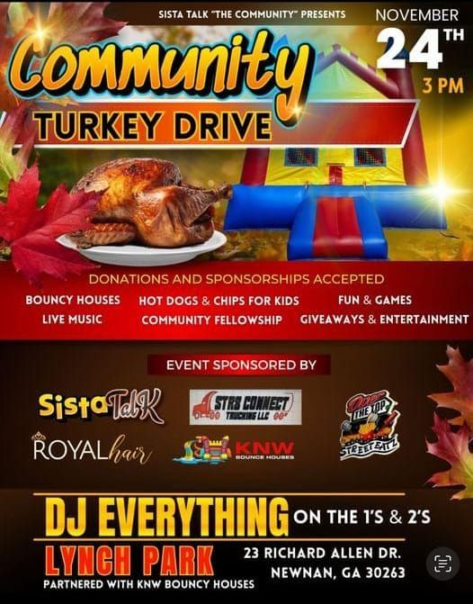 Sista Talk 1st Annual Turkey Drive 