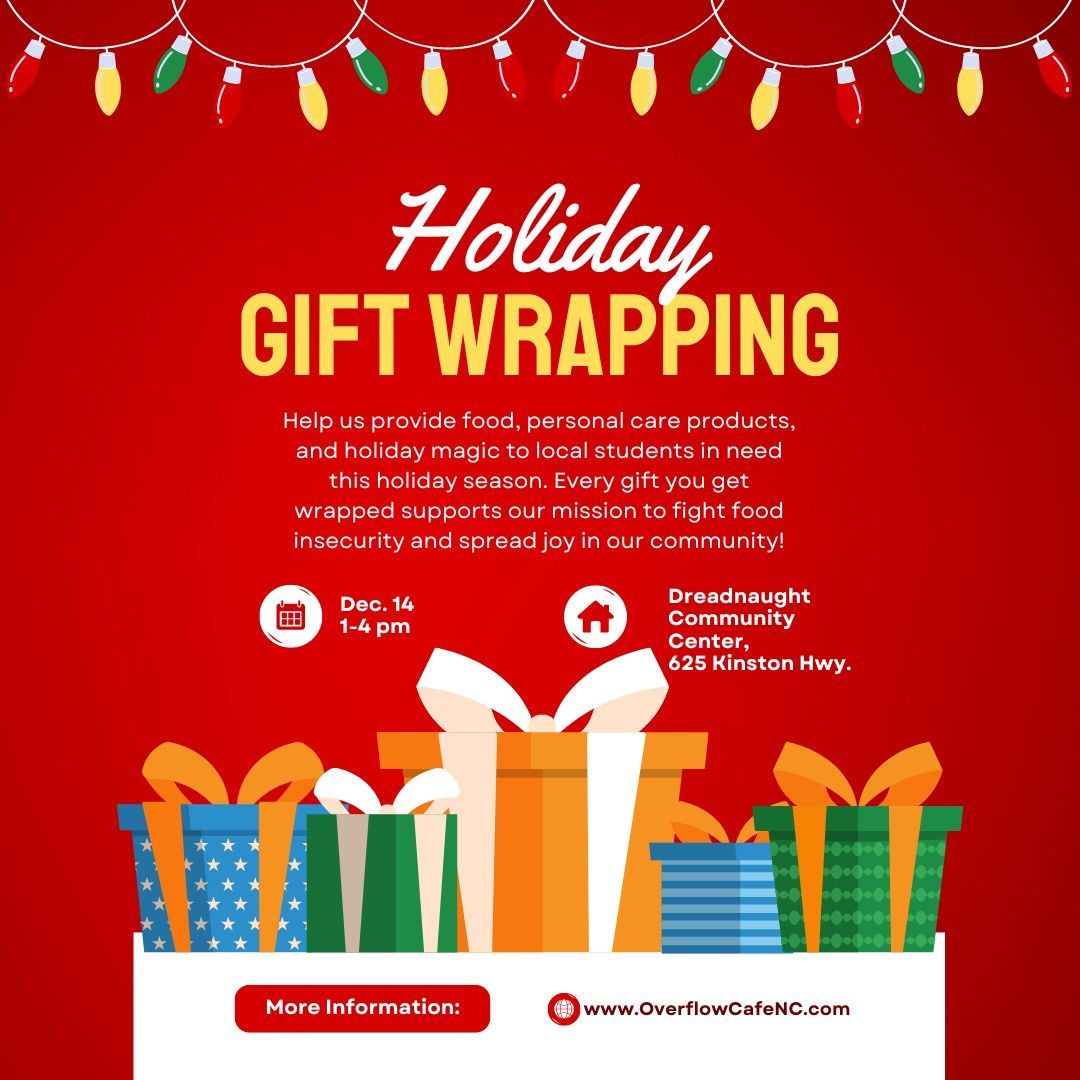 Holiday Gift Wrapping Fundraiser