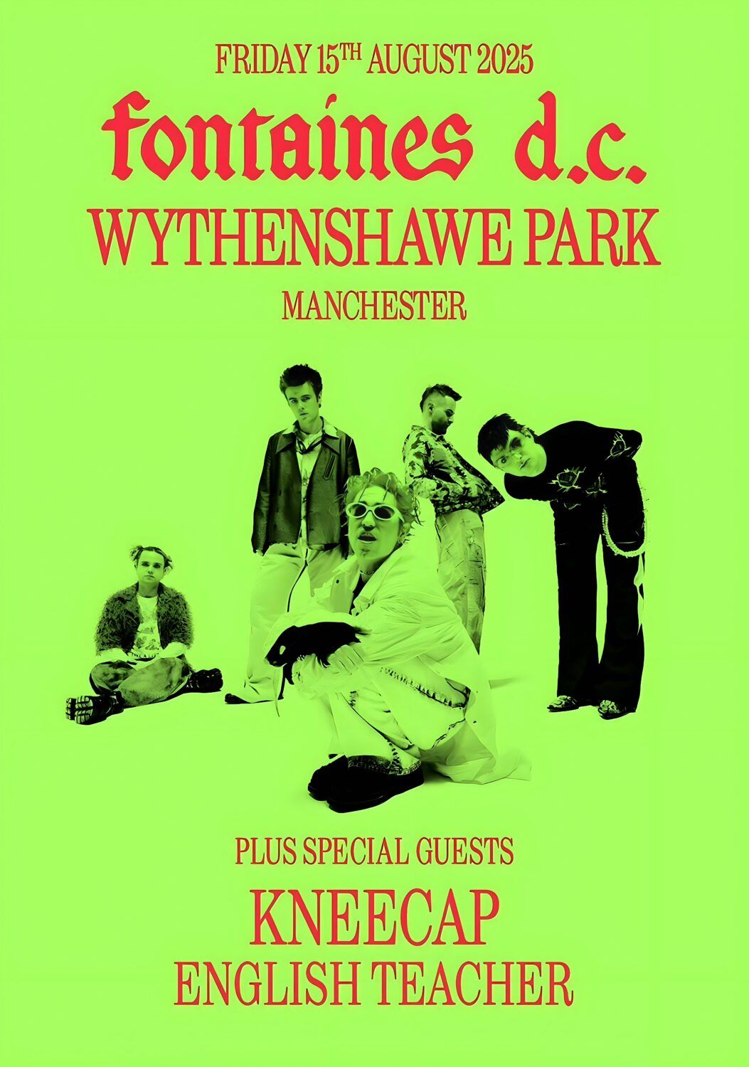 Fontaines DC at Wythenshawe Park