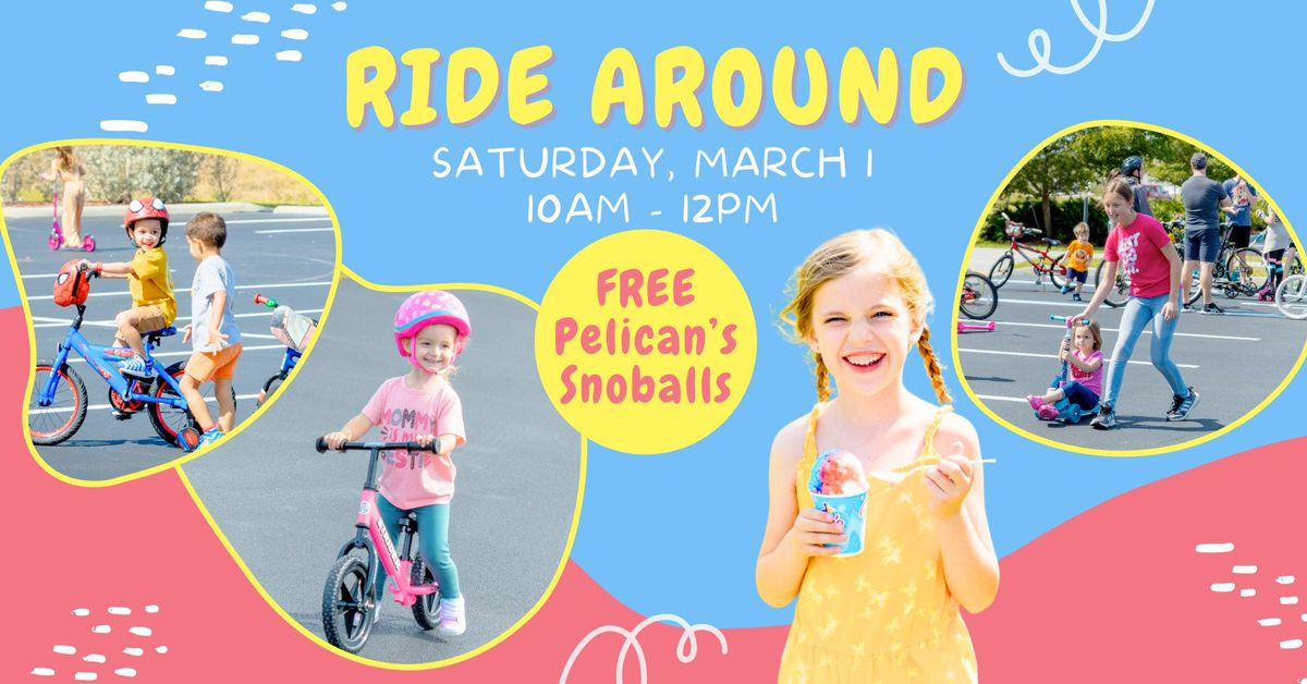 Ride Around - Free Pelicans Snoballs!