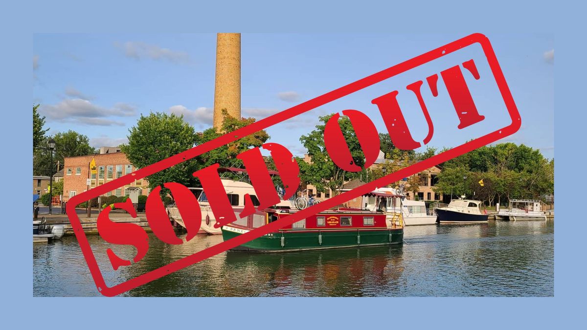 SOLD OUT-Erie Canal 3 Hour narrated lock Boat Cruise- Bus Trip