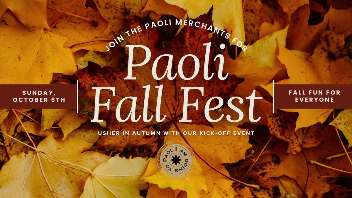 Paoli Fall Fest