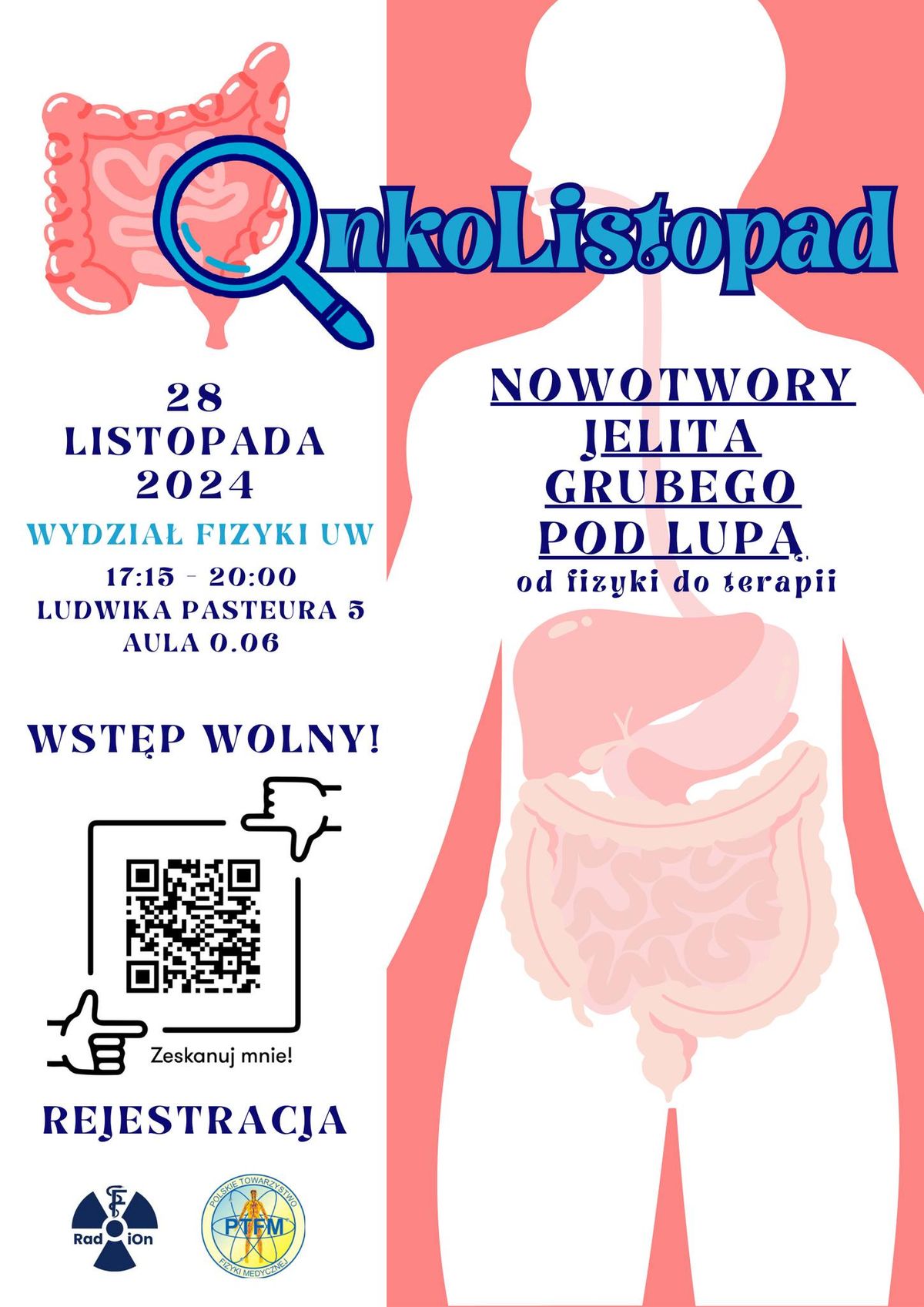 OnkoListopad 2024 - Nowotwory jelita grubego pod lup\u0105!