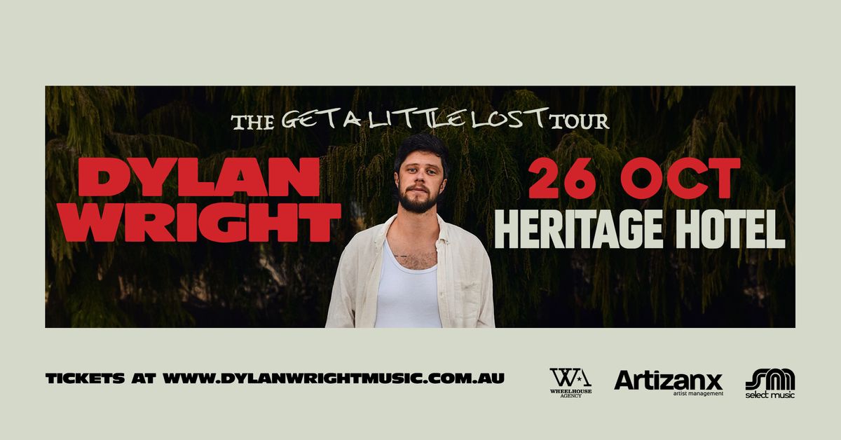 THE GET A LITTLE LOST TOUR - HERITAGE HOTEL