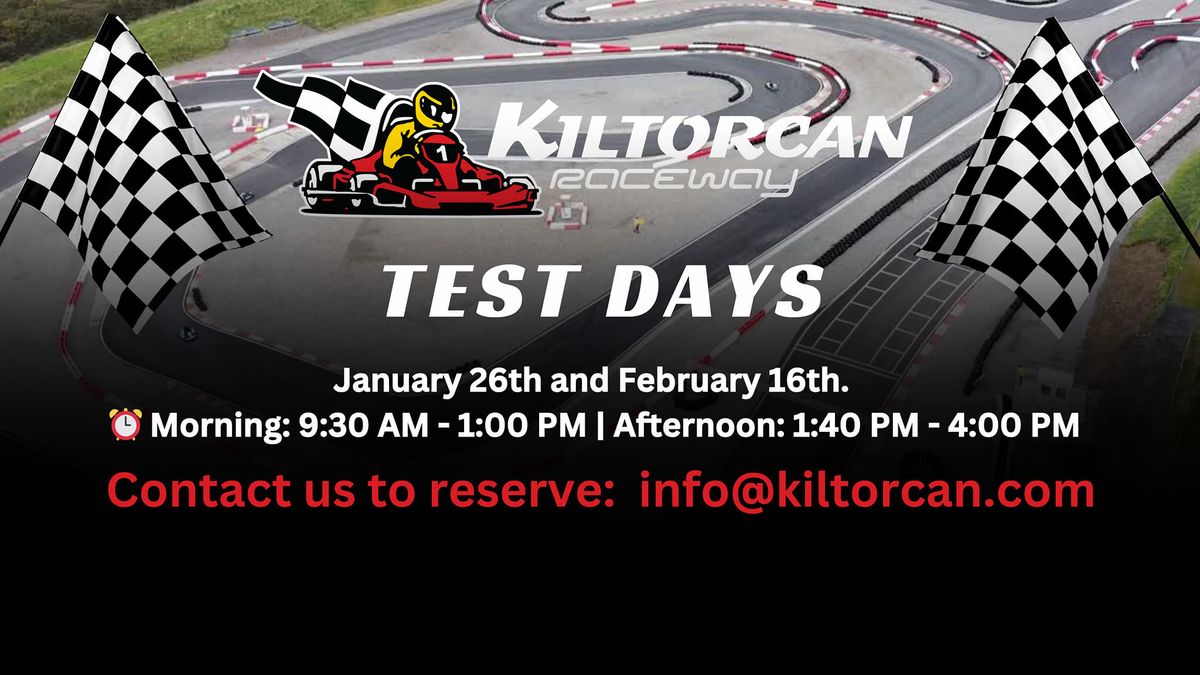 Test Days at Kiltorcan Raceway! 