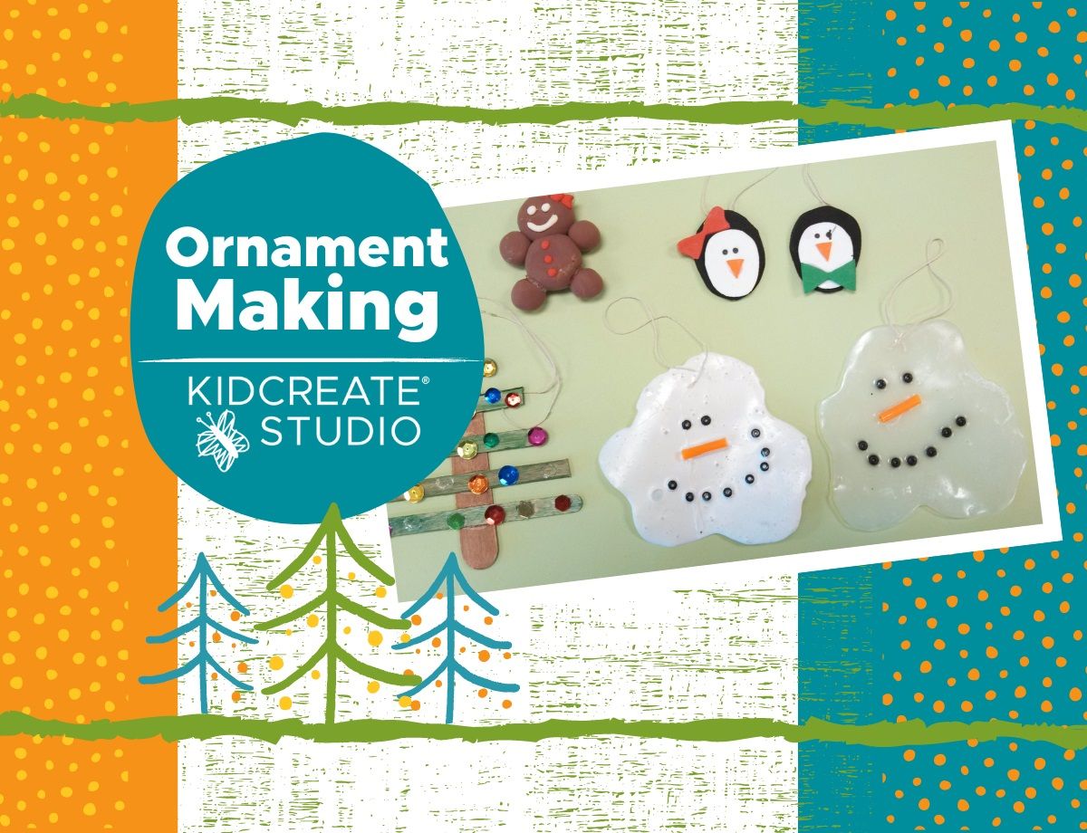 Ornament Making (adult and child 18 mos-6 yrs)