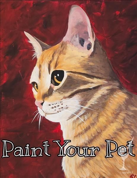 Wine and Canvas - Paint Your Pet!!