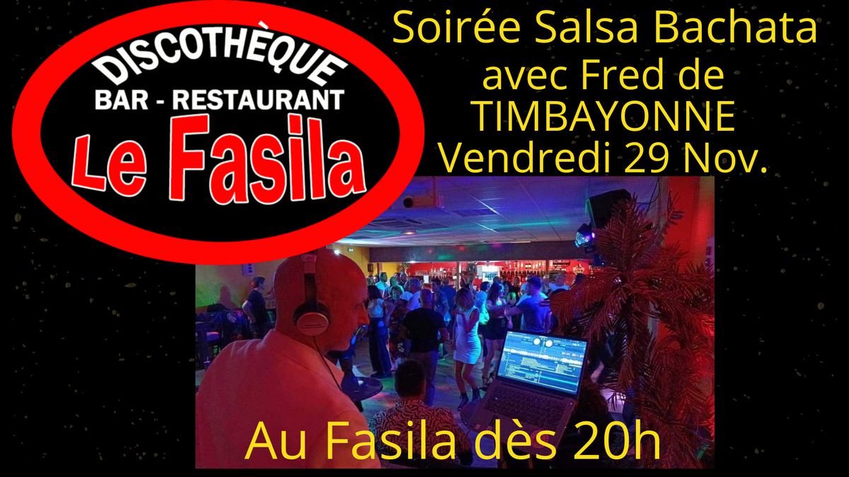 SOIR\u00c9E SALSA BACHATA AVEC FRED TIMBAYONNE 