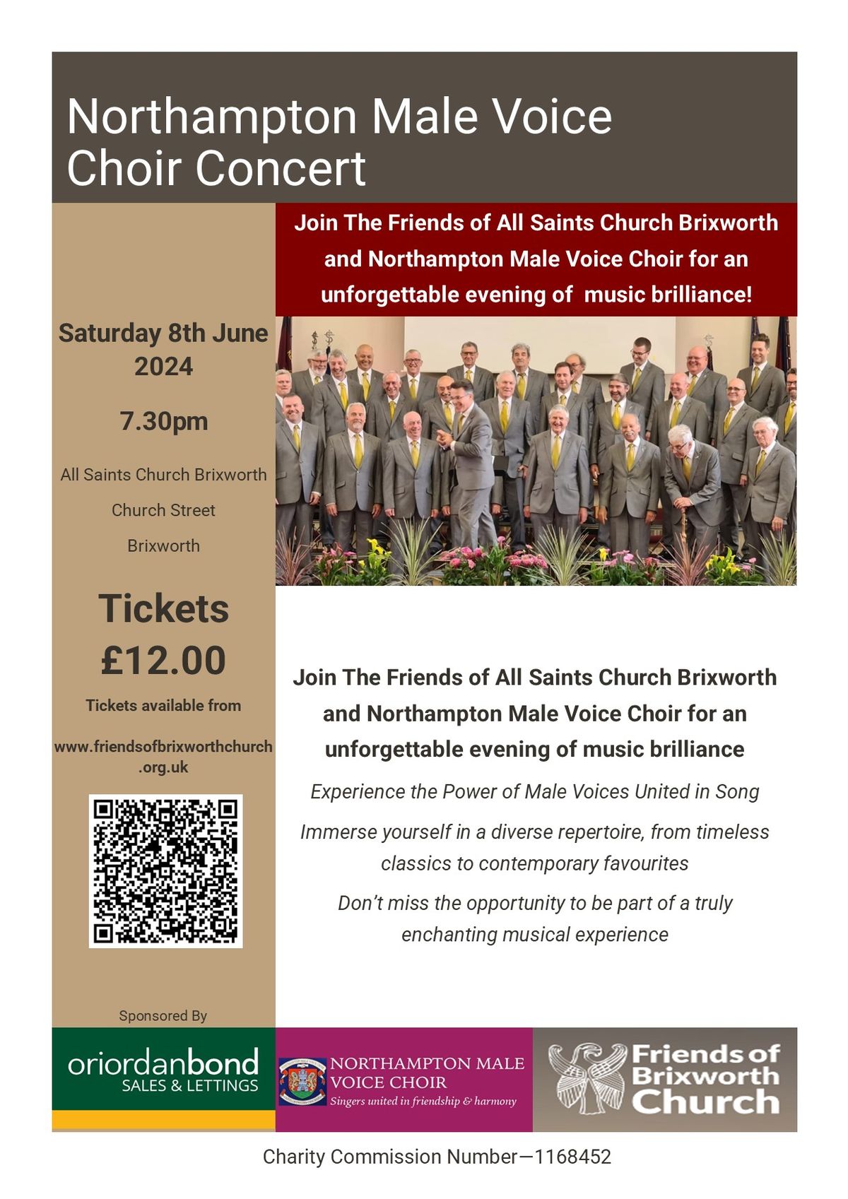 Northampton Male Voice Choir Concert